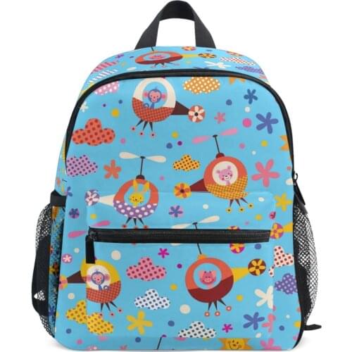 Baby backpack Boys Bags School Waterproof Children Backpack Creative Design Kids Backpack Cartoon plane School Bag for boy Girls