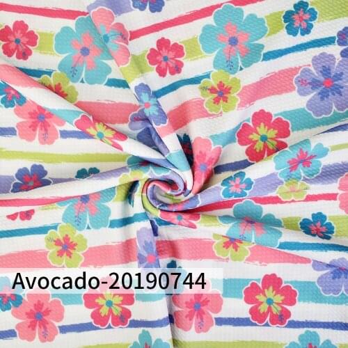 Huangtao Diy 50X150cm Printed Flat Flowers Cartoons Pattern Fashion Liverpool Bullet Fabric No MOQ Polyester Fabric