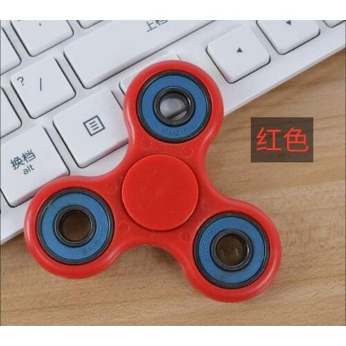 Fingertips Toy Finger Gyro Hand Spinner Triangular Reliever Stress Spiral Gifts Toys for Austim and ADHD kid adult help focus