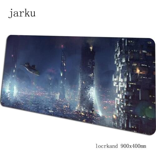 Deus Ex mousepad gamer 900x400X3MM gaming mouse pad big notebook pc accessories laptop padmouse Halloween Gift ergonomic mat