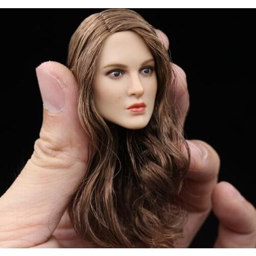 1/6 Scale Natalie Portman Head Sculpt Women Head Carvings Diy Action Figures