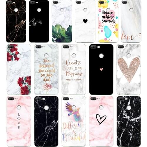 042FG Black White Marble Love Heart gift Soft Silicone Tpu Cover phone Case for huawei Honor 9 10 20 Lite Pro