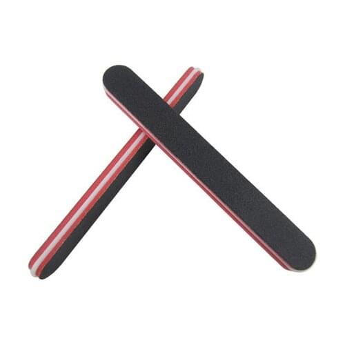 Wholesale excellent thick nail file Double side Polish Red nail files manicure nail art beauty buffer 1000pcs/lot free shipping