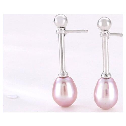 Simple Fashion Pearl S925 Sterling Silver Earrings Female Temperament Cold Wind Earrings Ear Jewelry