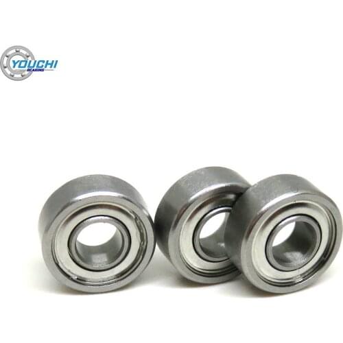SMR104 ZZ 4x10x4 mm 440C Stainless Steel Bearings MR104 Z SMR104Z MR104ZZ L1040Z 4*10*4 mm Metal Shielded RC Car Bearing