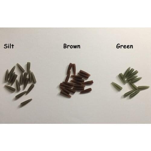 1000 x Tiny Sleeves / Anti-Tangle Sleeves for Carp Fishings - 14MM Lenth Hook Sleeves - Carp Fishing Terminal Tackles