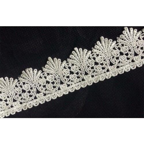 3.7cm exquisite water soluble embroidery lace,wedding dress veil lace trim,XERY13817