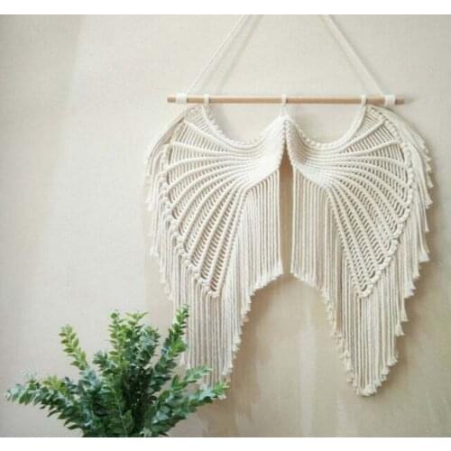 Bohemian Tapestry Woven Tapestry Hotel Famous Decoration Wall Hanging Wall Decoration Nordic Butterfly Wing Tapestry