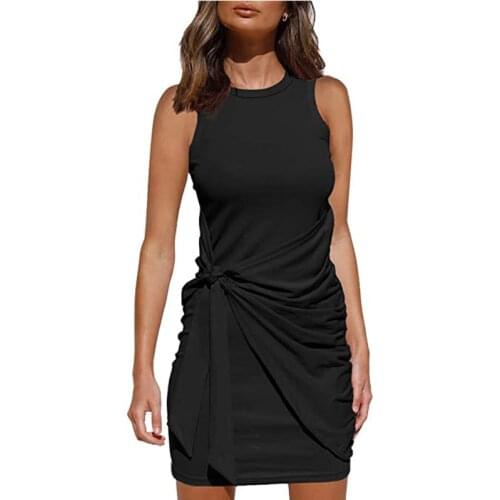 FGHGF Black Summer Dresses