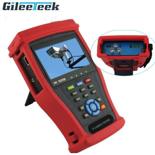 IPC4300ADHS plus CCTV Tester Monitor IPC 8MP 5MP 1080P TVI CVI AHD SDI H.265 4K IP CVBS Camera Tester monitor PTZ
