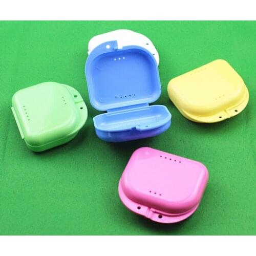 False Dental Box Equipment Tool Cleaning Bath Denture Teeth Case False Appliance Oral Hygiene False Dental Container Storage Box