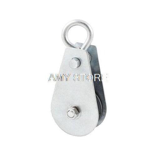 Metallic Lifting Tackle 200Kg 0.2T Swivel Hook Single Groove Pulley