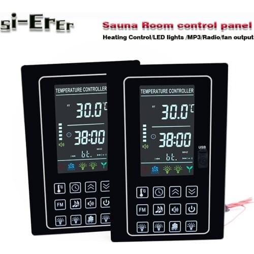 813LCD color screen Sauna Room Control Panel-Heating system controller