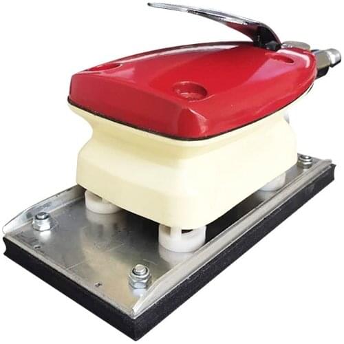 Rectangular pneumatic sander vibrating sandpaper polishing machine is suitable for woodworking, metal furniture, etc