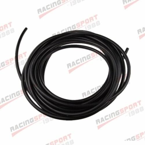 High Performance 4.5mm (3/16") Silicone Vacuum Hose Black Pipe "Sold By Foot"
