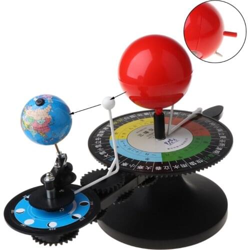 Solar System Sun Earth Moon Orbital Planetarium Model Education Teaching Tool