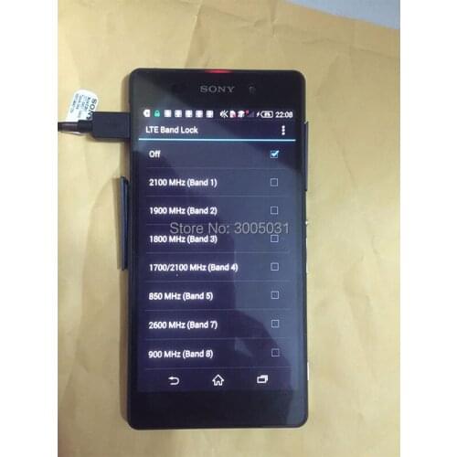 Z2 D6503 tems pocket 16.x handset +support POLQA& PESQtesting+all social Networks test+Free Shipping dhl & ems
