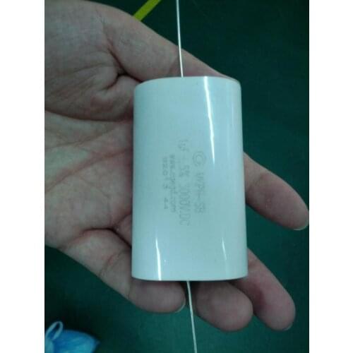 1 pcs / 3pcs 1UF3000V High Voltage Absorption Capacitor Pin Leads to Film Capacitor