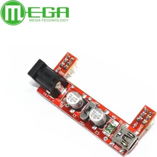 10pcs/lot Breadboard Power Supply Module 2-way 5V/3.3V