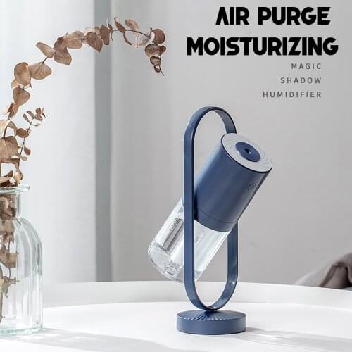 200ml Humidifier Desktop Mini Humidifier Aroma Diffuser 360° Angle Adjustable Aroma Air Diffuser Aromatherapy Humidificador