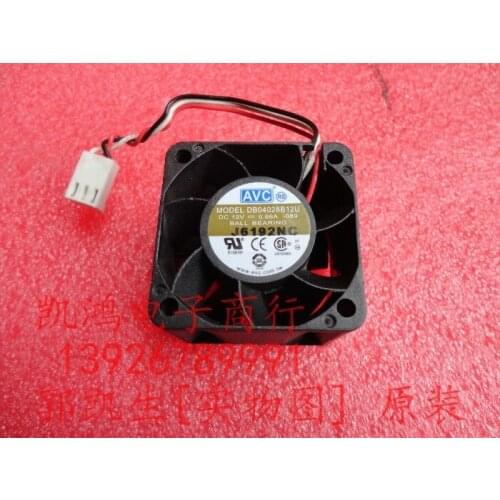 Avc db04028b12u 12v 0.66a 4cm fan 1u server 4028