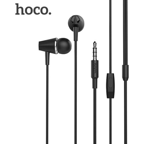 HOCO M34 3.5mm Jack Wired Earphone Stereo Heavy Bass In Ear Earbuds Sport Headset With Mic For iPhone Xiaomi Huawei Mobile Phone