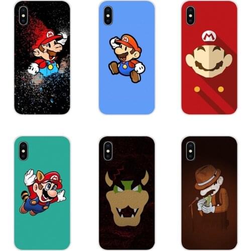 Super Mario Accessories Phone Cases Covers For Samsung Galaxy A3 A5 A7 A9 A8 Star A6 Plus 2018 2015 2016 2017