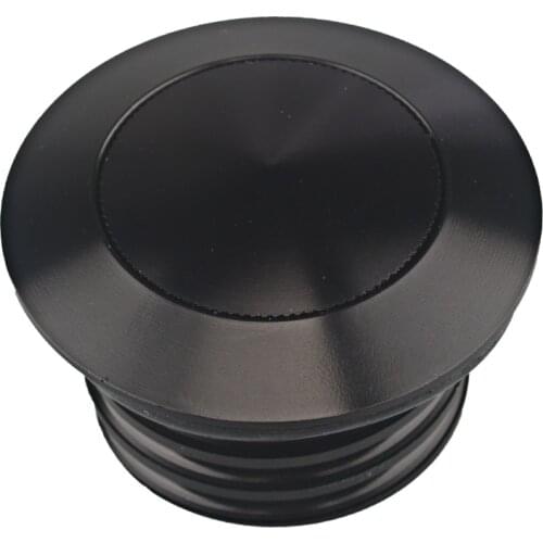 Black Pop-up Gas Cap for Harley Flush Gas Reservoir Cap Vented Fuel Tank Screw For Harley 1982-2018 Motorcycle Styling