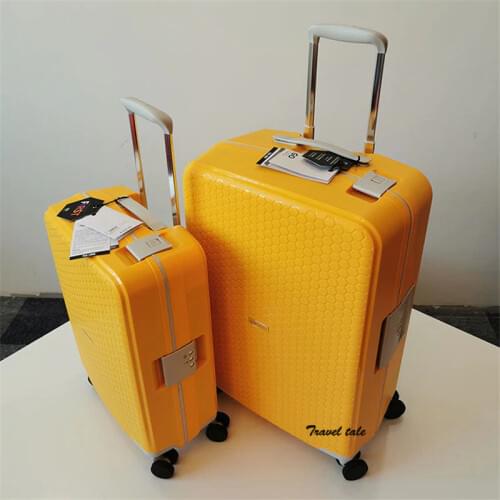 TRAVEL TALE 20" 24" 28" inch PP hardside travel suitcase rolling luggage trolley bag for travelling