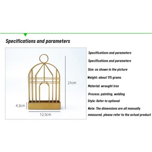 Creative Mosquito Coil Holder Nordic Style Birdcage Shape Summer Day Iron Mosquito Repellent Incenses Rack Plate Home Decoration