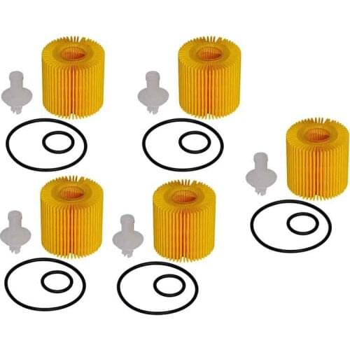 Pack of 5 Toyota Oil Filter 04152-YZZA5 150-3020 for Toyota 4Runner