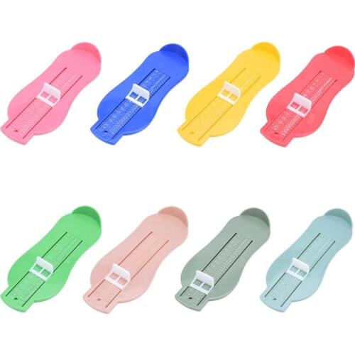 New Baby Foot Ruler Kids Foot Length Measuring Device Child Shoes Calculator for Children Infant Shoes Fittings Gauge Tools