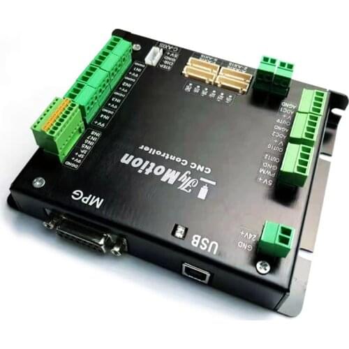 Engraving machine control system mach3 USB 5 five-axis interface board, 3D printing master control. 16 isolated input ports