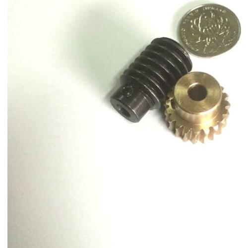 1 Die Hole 6 8 Center Distance 18 Speed Ratio 20 Worm Gear Reducer Right Angle Reversing Gearbox Gear