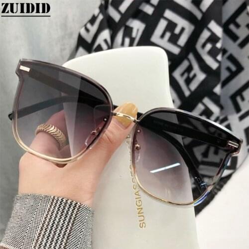 2021 Rimless Sunglasses Women Fashion Lunette De Soleil Femme Tide Cat Eye Vasos Glasses Vintage Vogue Zonnebril Dames Gafas