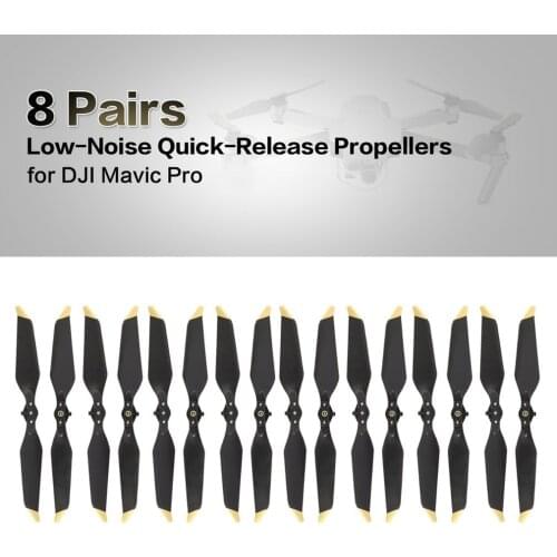 4 Pairs Propellers CW CCW 8331 Replacement Blades Props Propellers for DJI Mavic Pro Platinum RC Drone Low-Noise Quick-Release
