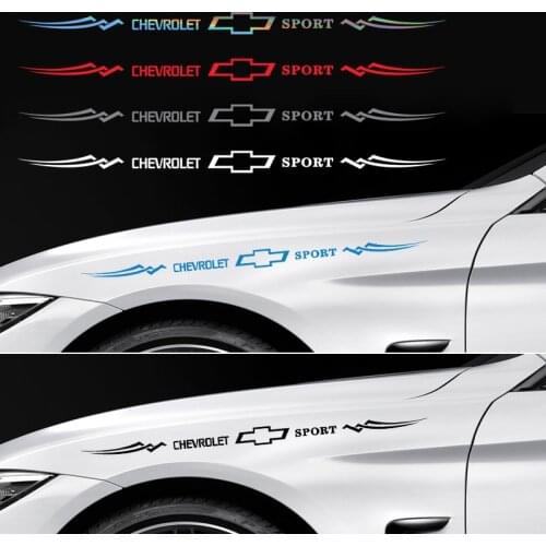 Car sticker creative wings Logo Badge decal car rear stickers for Chevrolet Captiva Colorado Cruze Spark Malibu Trax Car styling