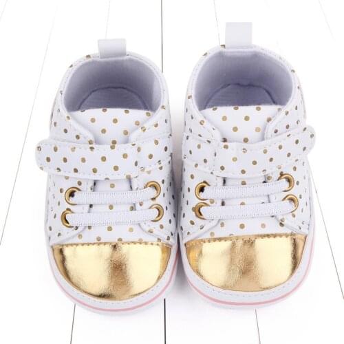 Spring Autumn Baby Shoes Boy Girl Cute Sneaker Cotton Soft Sole Newborn First Walkers Toddler Casual Canvas Crib Shoes For Baby