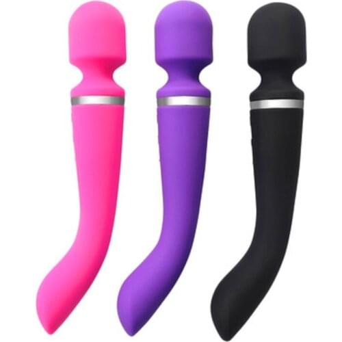 Double-headed Ledou Vibrator Female Rechargeable Silicone Av Stick Adult Supplies Factory Wholesale