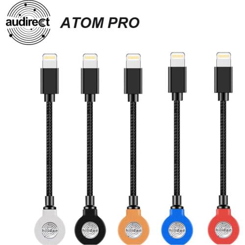 Hilidac Audirect Atom Pro Hi-Res DAC & Headphone amplifier cable ES9281C PRO chip Support MQA USB type-c/Lightning version