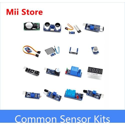 Raspberry Pi Development Board Programming and Learning Introduction 16 Common Sensor Combinations kits