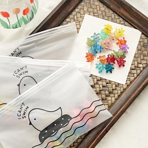 20PCS/Set Girls Cute Translucent Candy Color Flower Small Hair Claws Lovely Hair Clip Headband Hairpin Fashion Hair Accessories