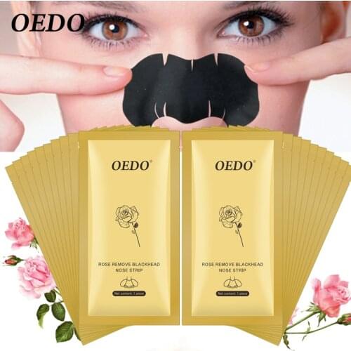 20PCS OEDO Blackhead Remover Nose Mask Acne Treatment Pore Strip Black Mask Peeling Black Head Deep Clean Skin Care Face Mask