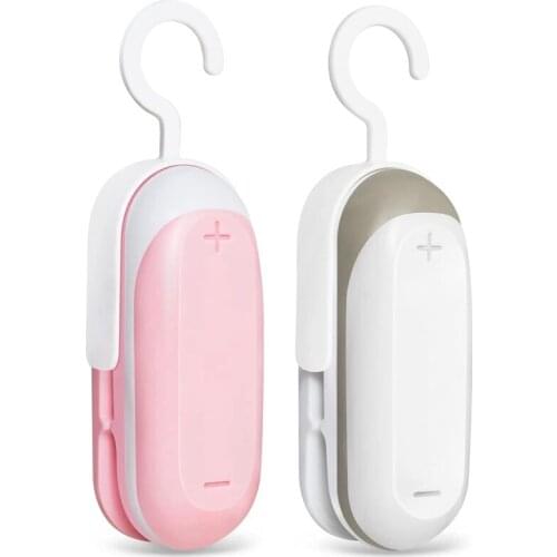 Mini Bag Sealer,Plastic Bag Resealer For Food Storage,Handheld Heat Sealer 2In1, For Kitchen,Picnic,Camping
