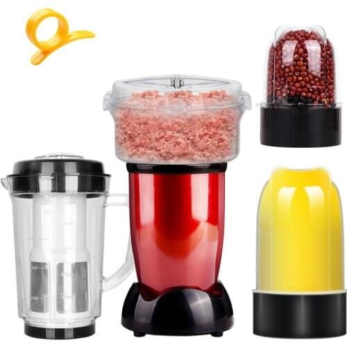 220V Electric Household Juicer Multifunctional Electric Food Blender Baby Solid Food Maker Machine Automatic Soymilk Machine