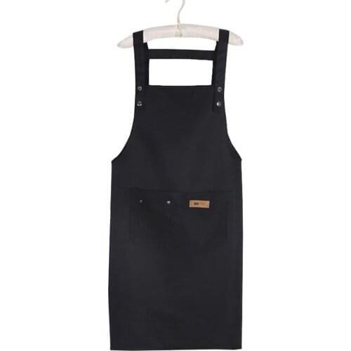 Fashion Kitchen Aprons For Woman Men Chef Work Apron For Grill Restaurant Bar Shop Cafes Beauty Nails Studios