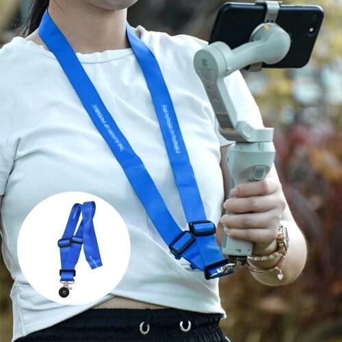 Nylon Lanyard Neck Strap Rope for DJI OM 4 Osmo Mobile 2 3 Zhiyun Smooth 4 Feiyu Vlog Pocket Vimble Moza Mini-s