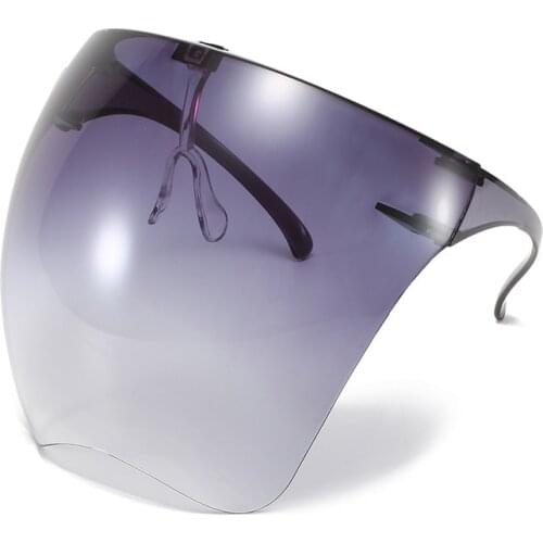 2021 new hot sale men women face mask protective glasses goggles jelly color glasses anti-spray protective sunglasses UV400