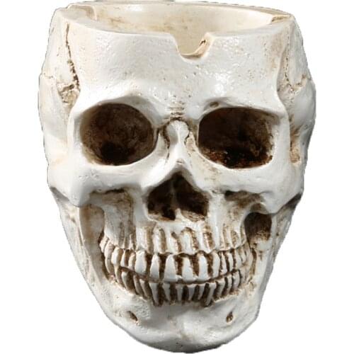 Skull Hanging Planter for Indoor Or Outdoor Succulent Or Small Plant Resin Ashtray for Bathroom Home Living Room LBShipp