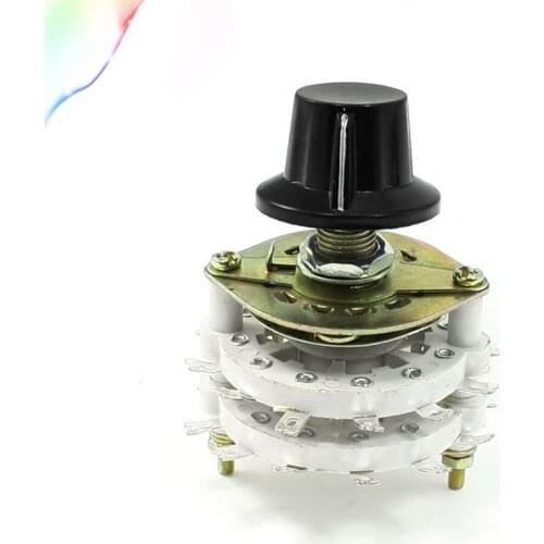 Band Channel Rotary Switch 2P11T 2 Pole 11 Throw 2 Deck